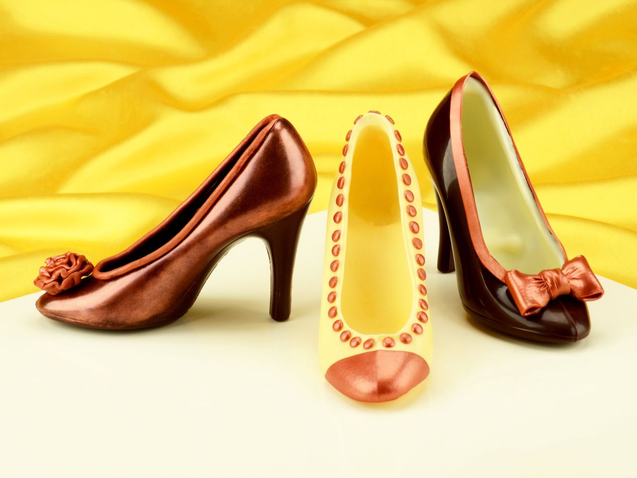 schokoladen set sweet high heel