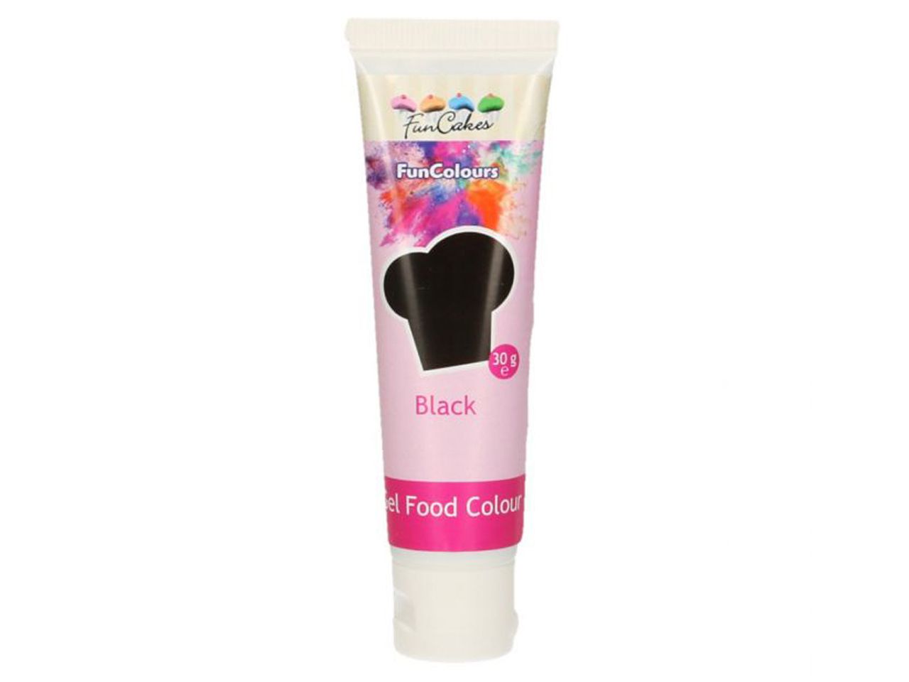 funcakes gelfarbe schwarz 30g