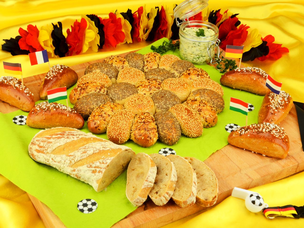 volltreffer party brote