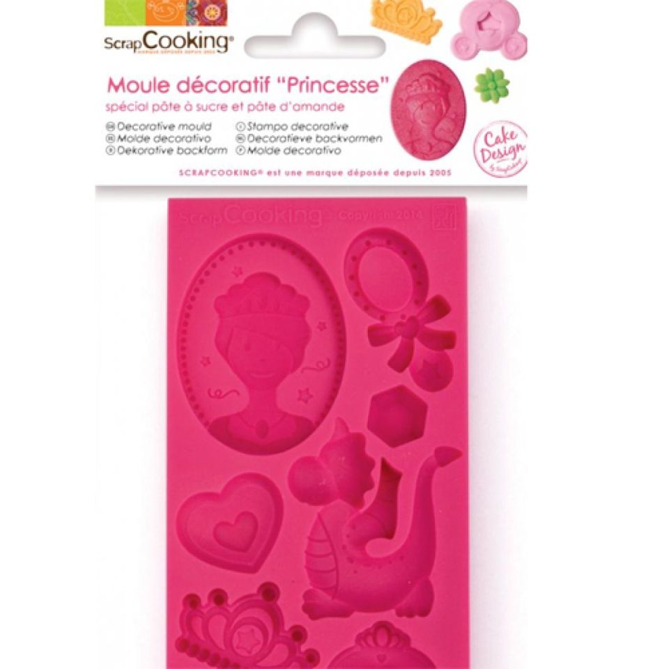 fondant mould princess mix