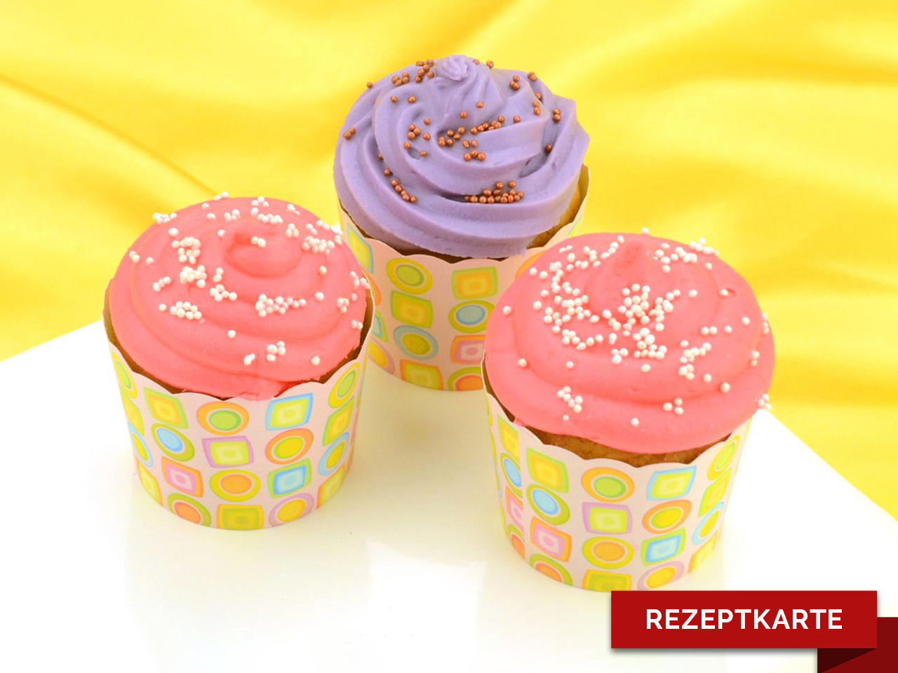 cupcakes mit marshmallowhaube rezeptkarte