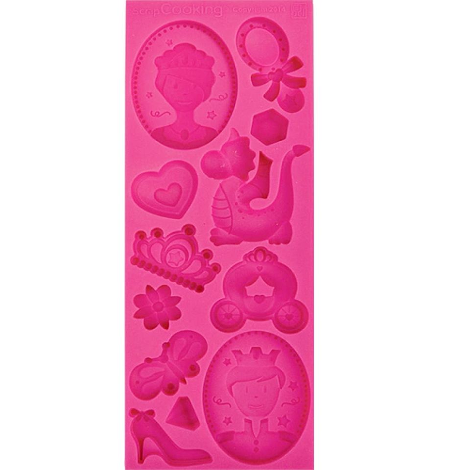 fondantform prinzessin mix