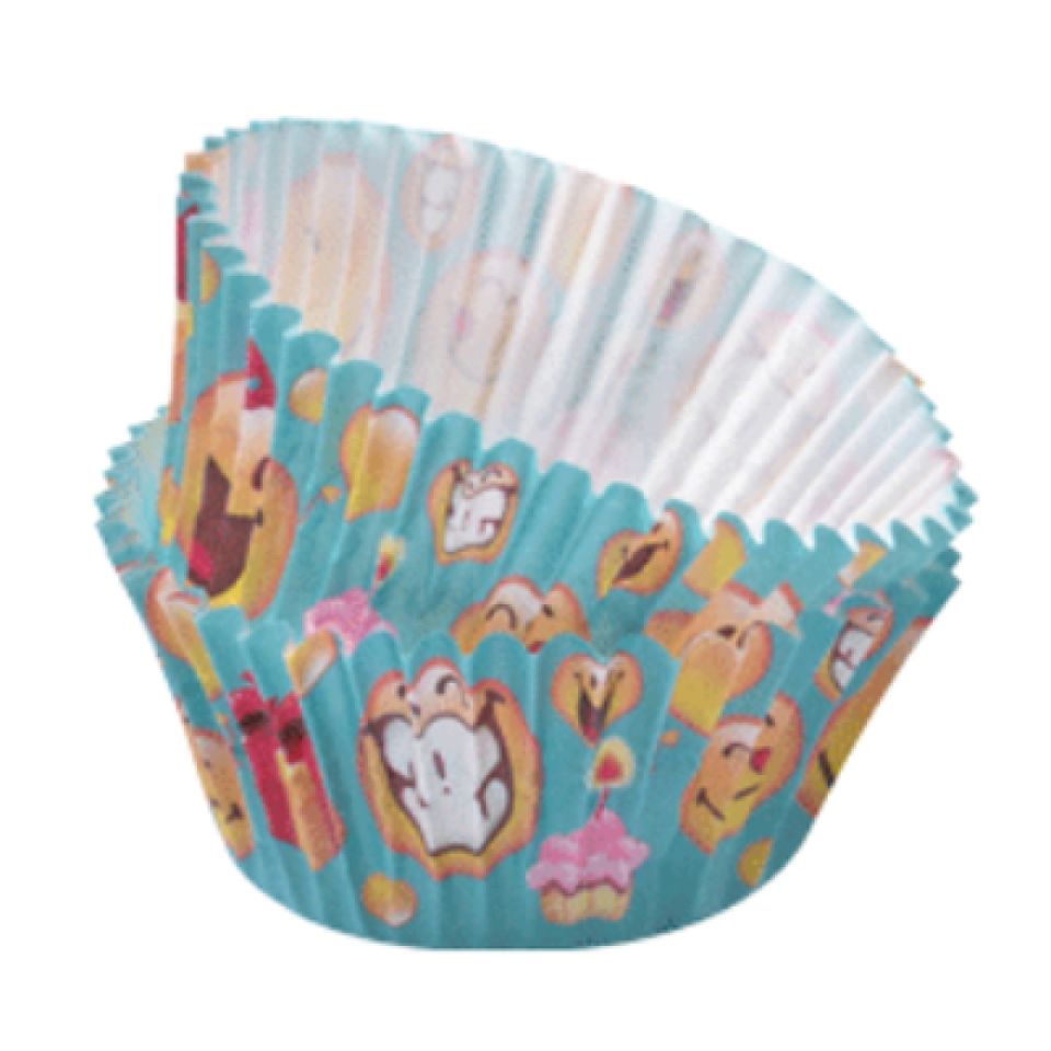 muffinfoermchen smiley 50 stk 5 cm