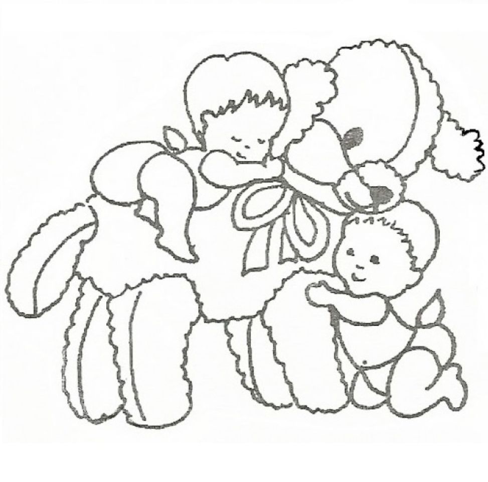 fondant cutter embosser lamb and baby