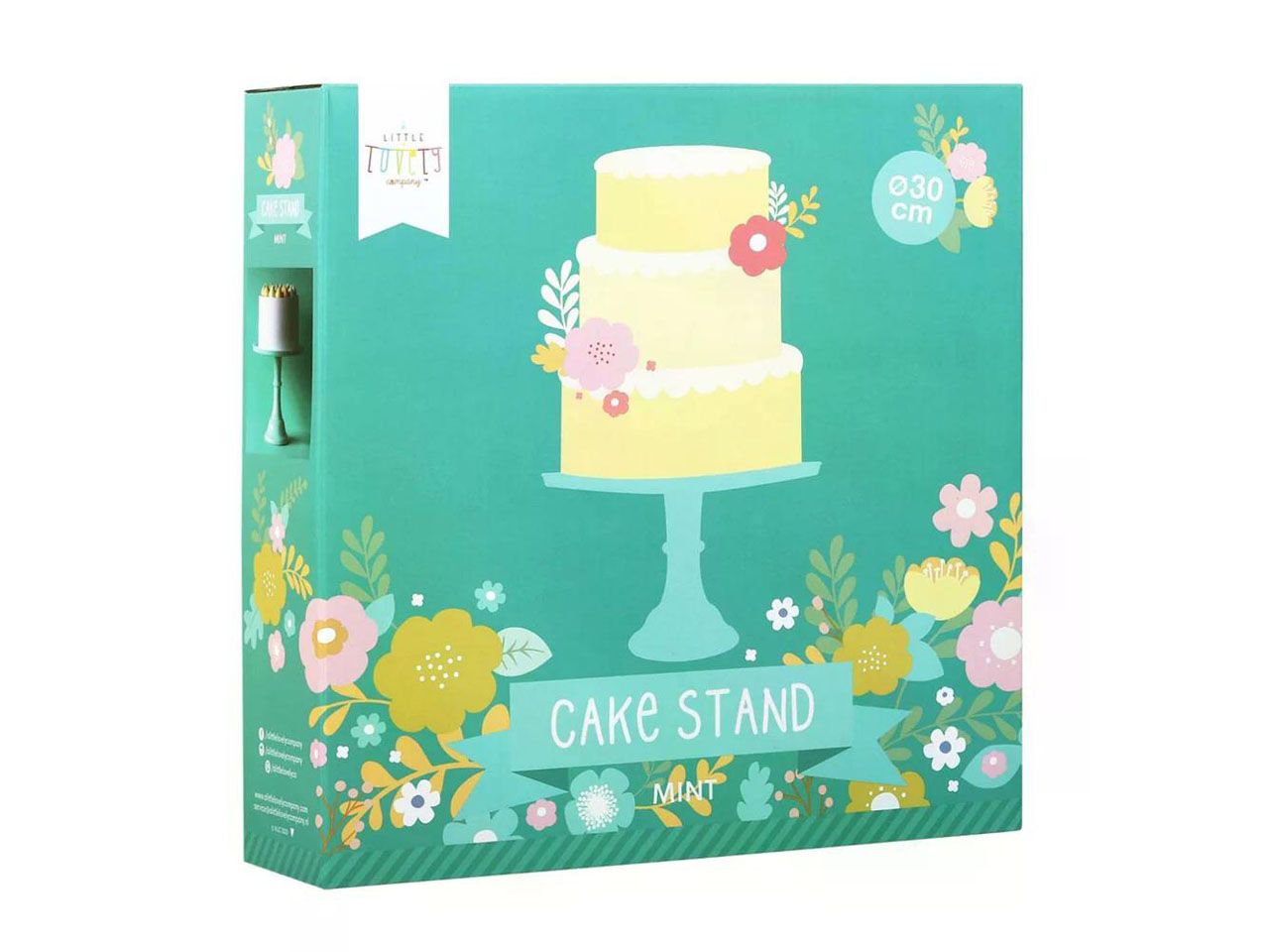 tortenstaender modern style 30cm mintgruen