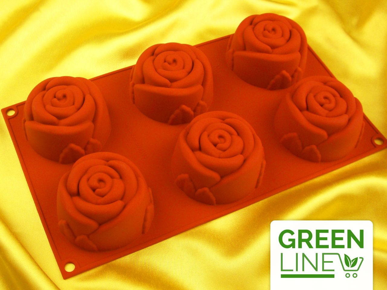 silicone mould mini rose