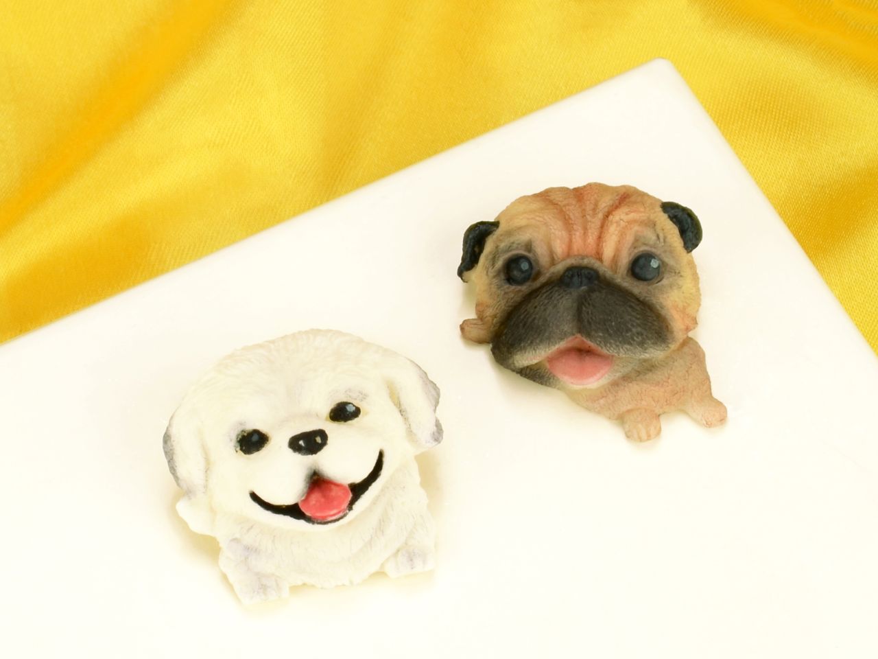 flex mould pug and maltese