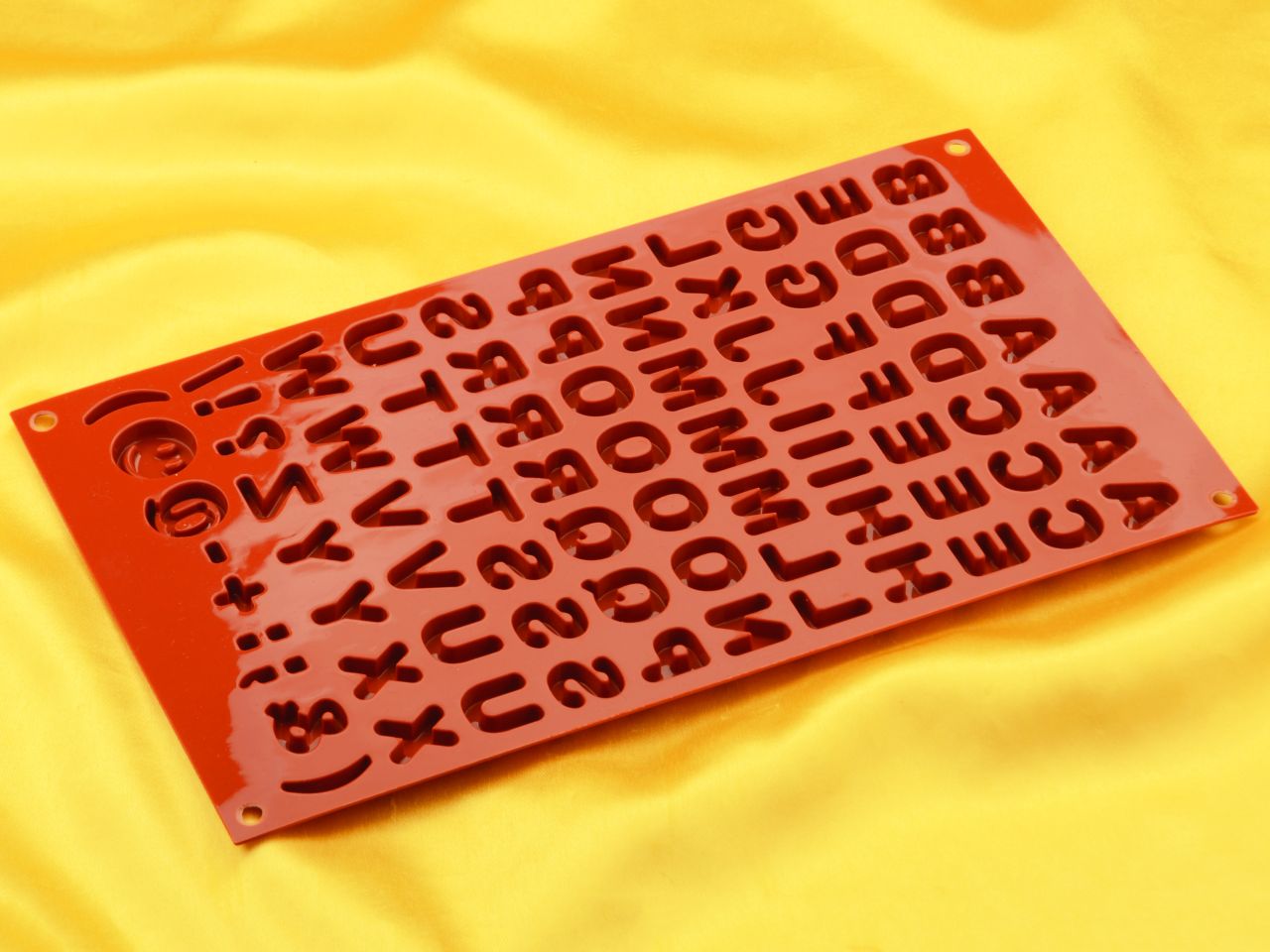 silicone mould small letters