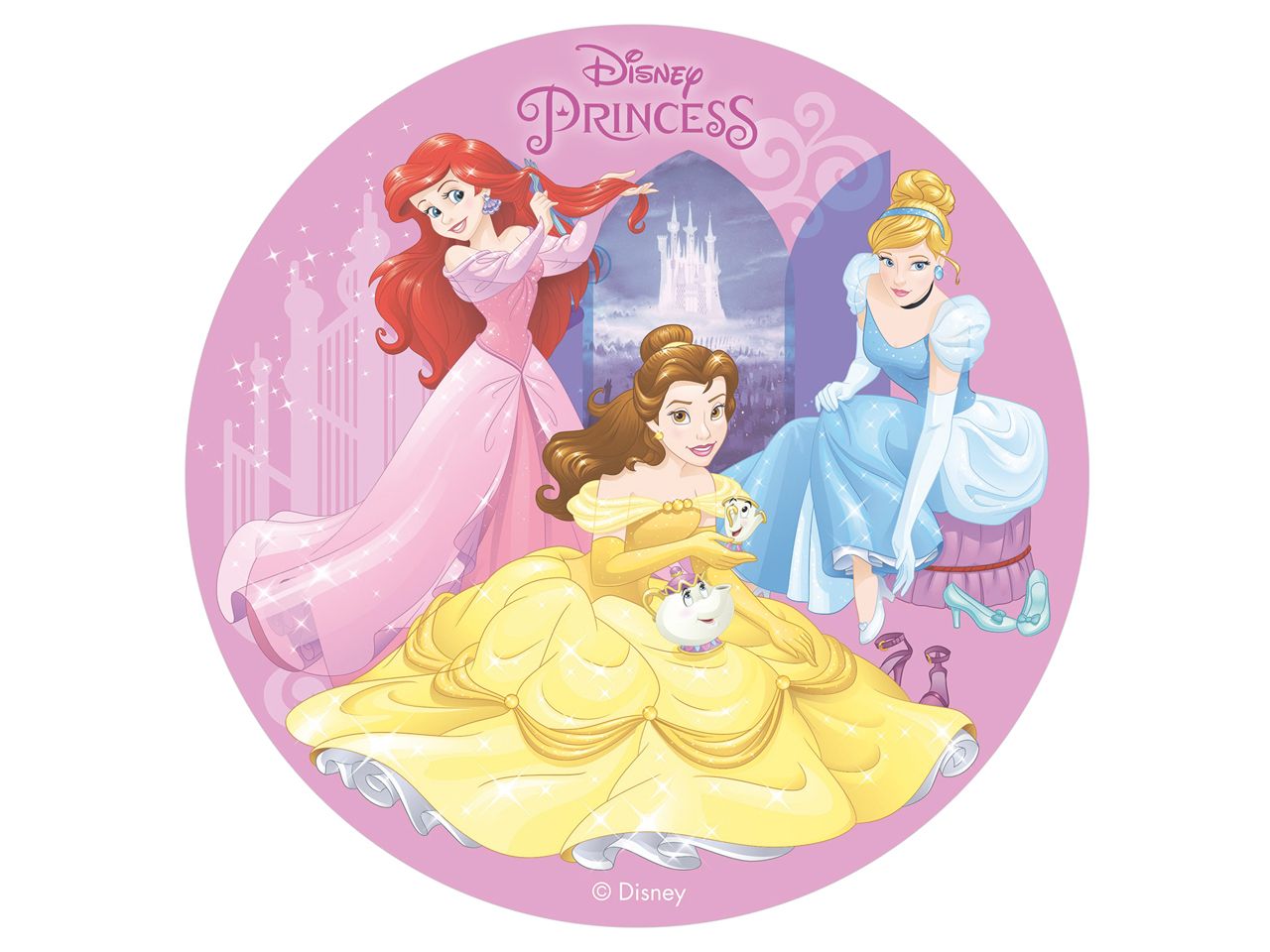 tortenaufleger disney prinzessinnen 20cm