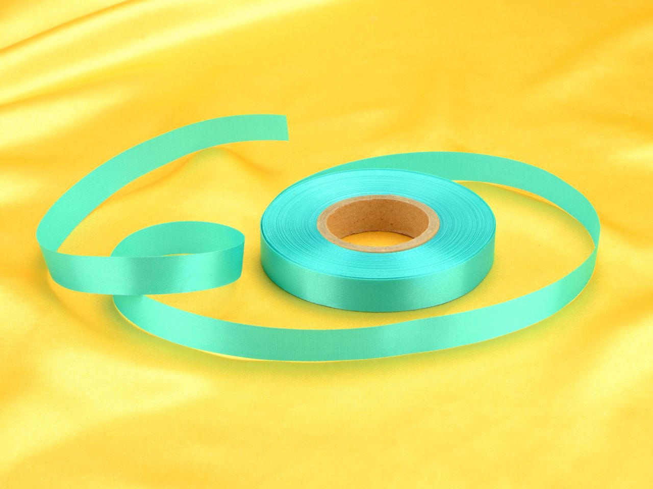 satinband tuerkis 14mm 30 meter