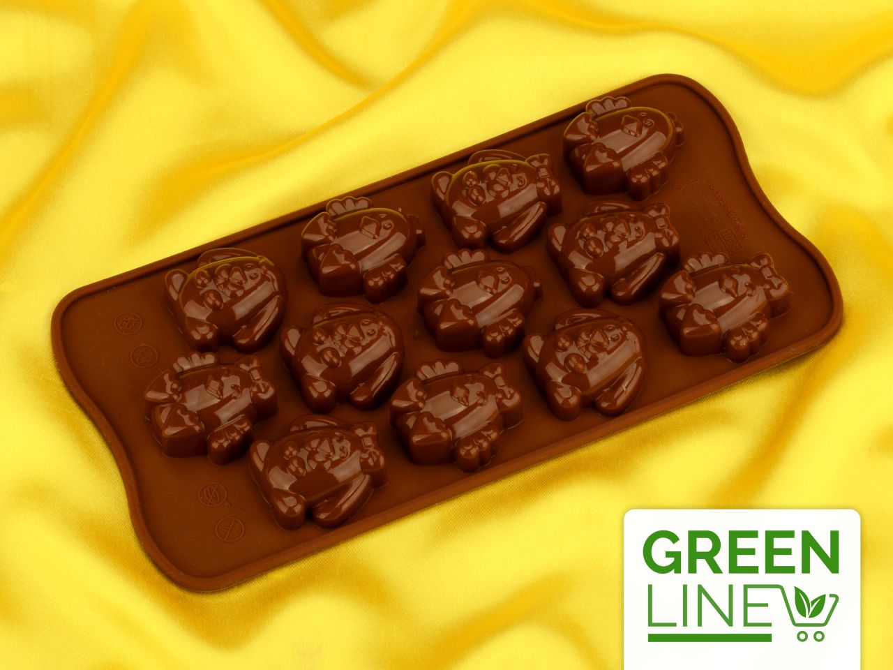 silikon pralinenform easter friends