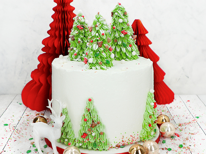 Wintertraum Tannentorte aus dem Adventskalender-Rezeptheft 2026