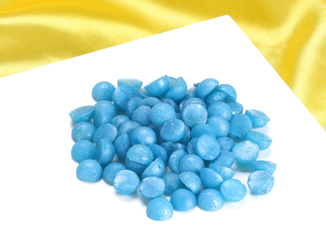 isomalt tropfen babyblau 150g