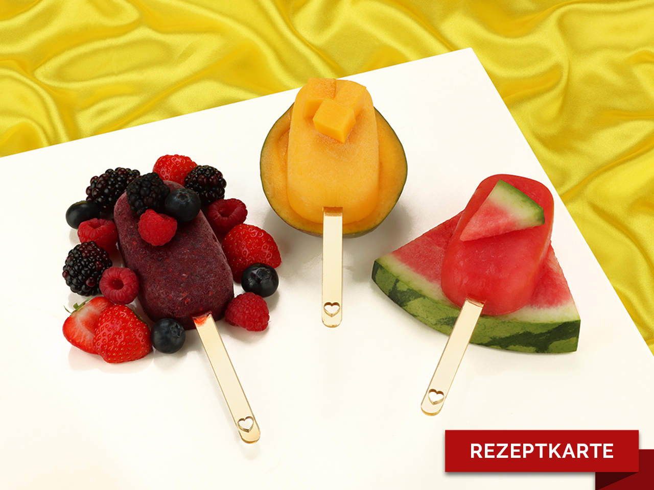 fruchtsorbet am stiel rezeptkarte