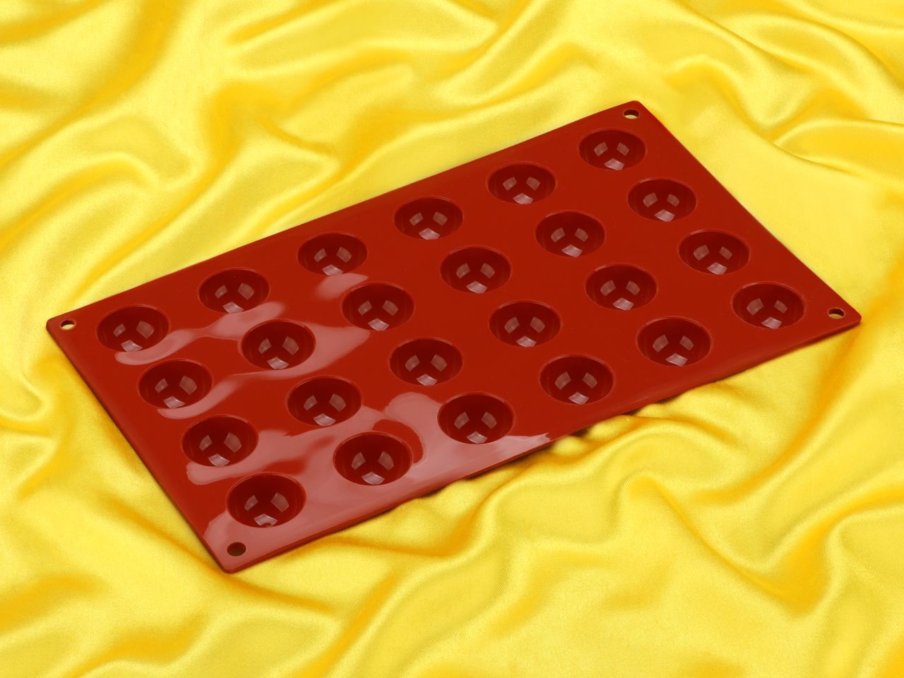 silicone mould halfsphere 30mm