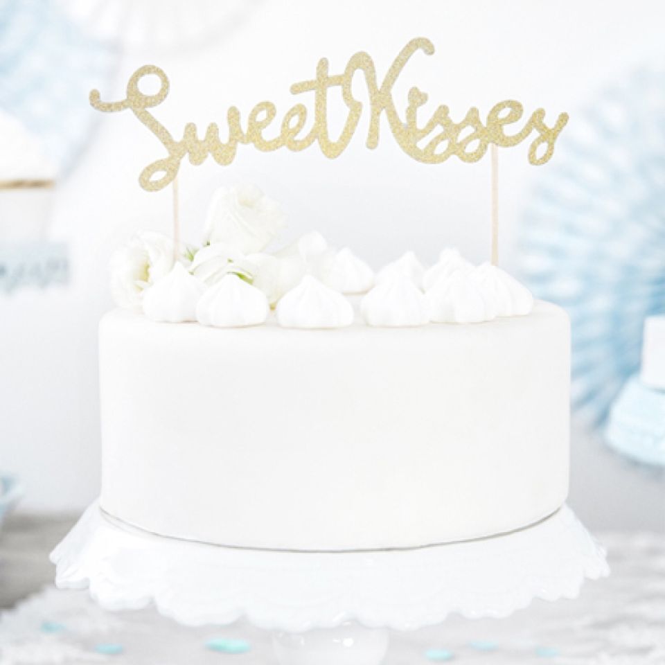 torten toppers sweet kisses