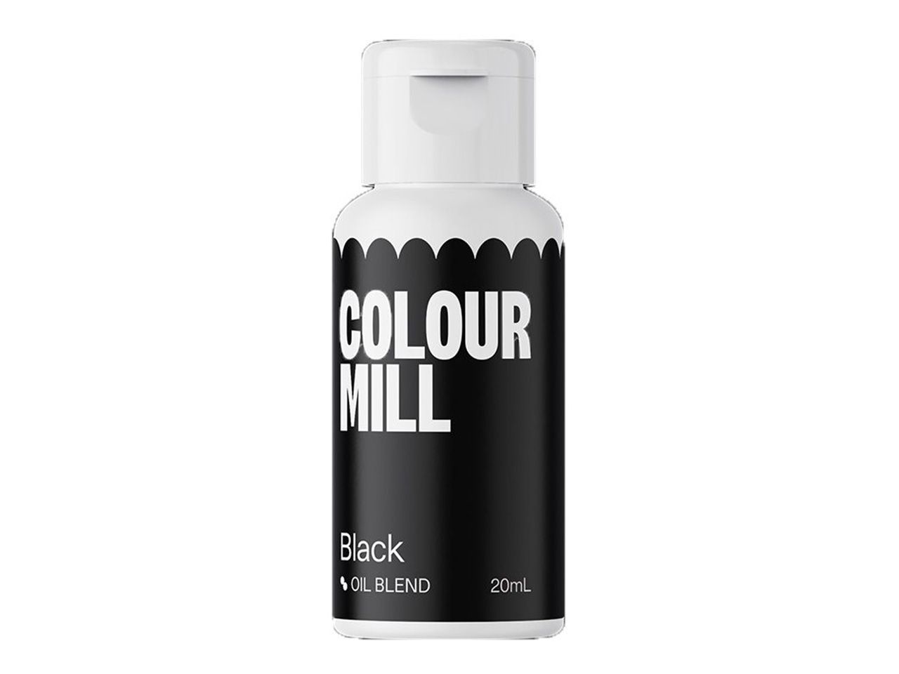 food colour oil soluble black 20ml