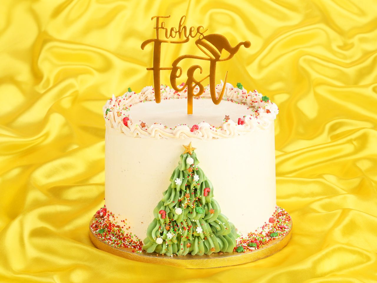 cake topper frohes fest