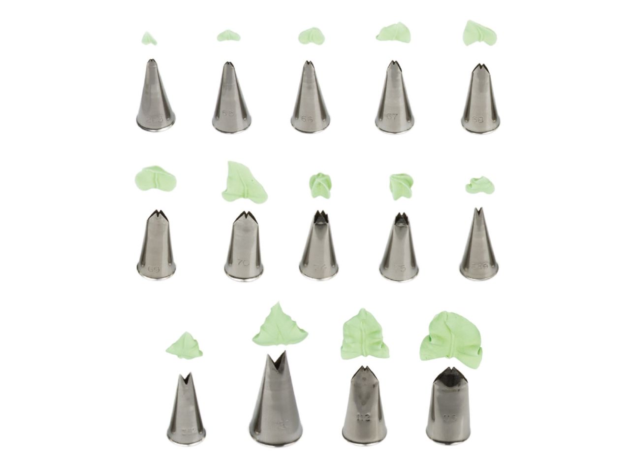 decora leaf piping nozzle 352