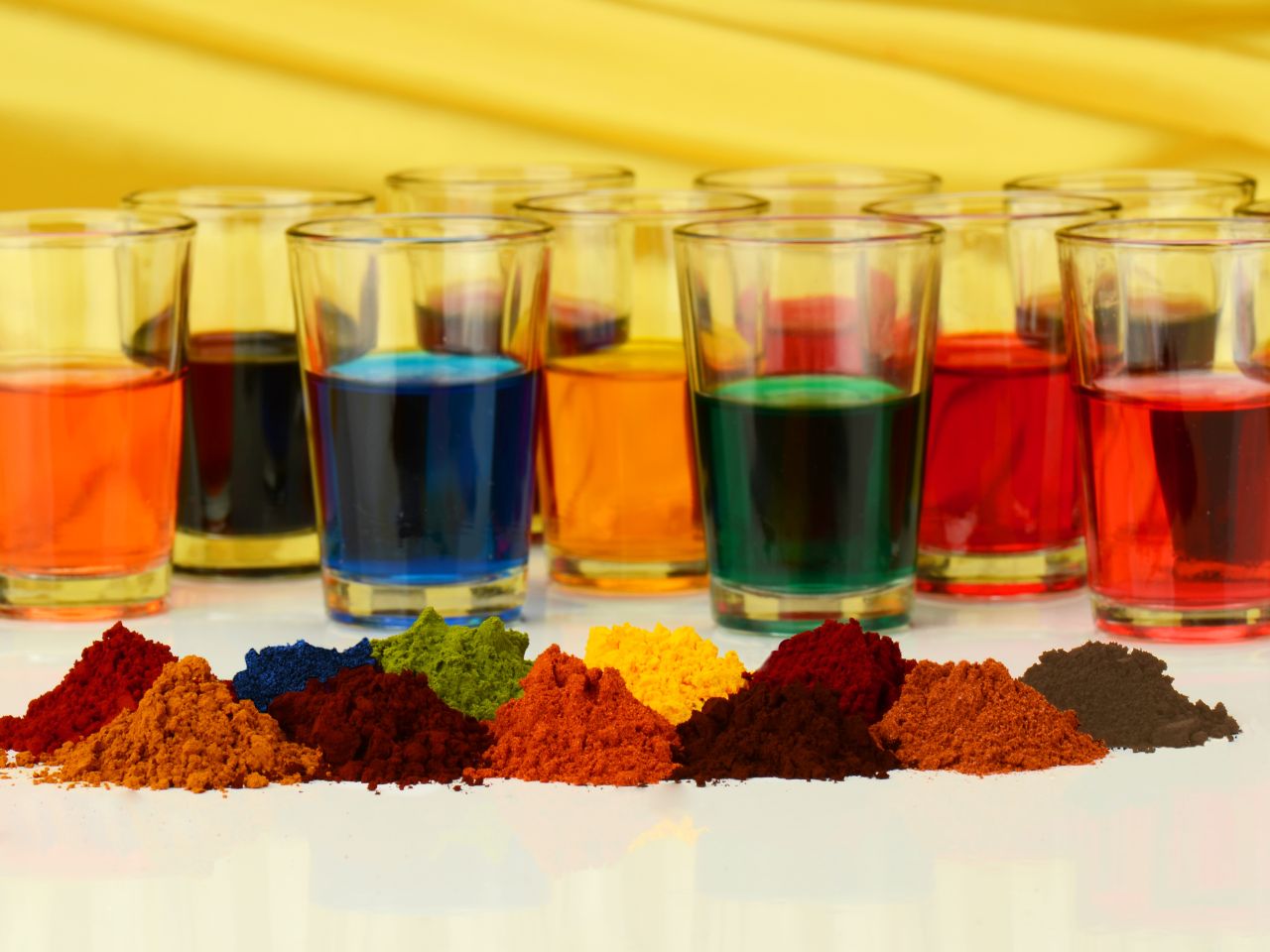 food colouring powder set of 11