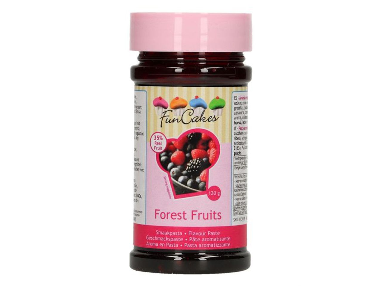 funcakes aromapaste waldfrucht 120g