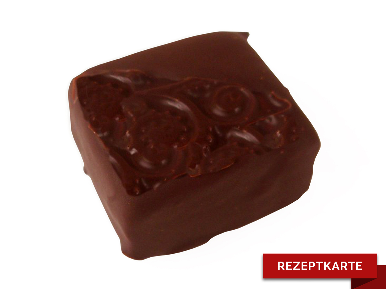 schoko zimt schnittpralinen rezeptkarte