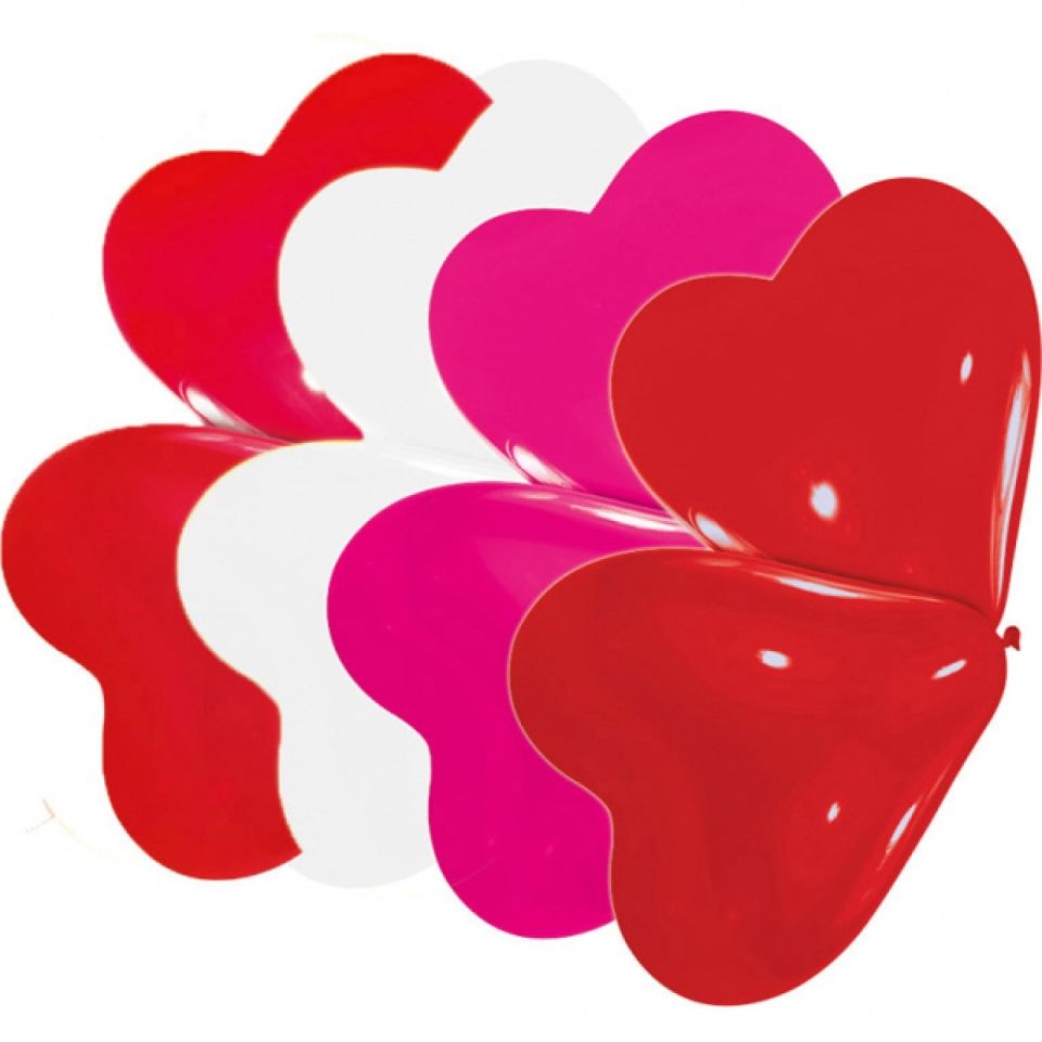 herz luftballons set