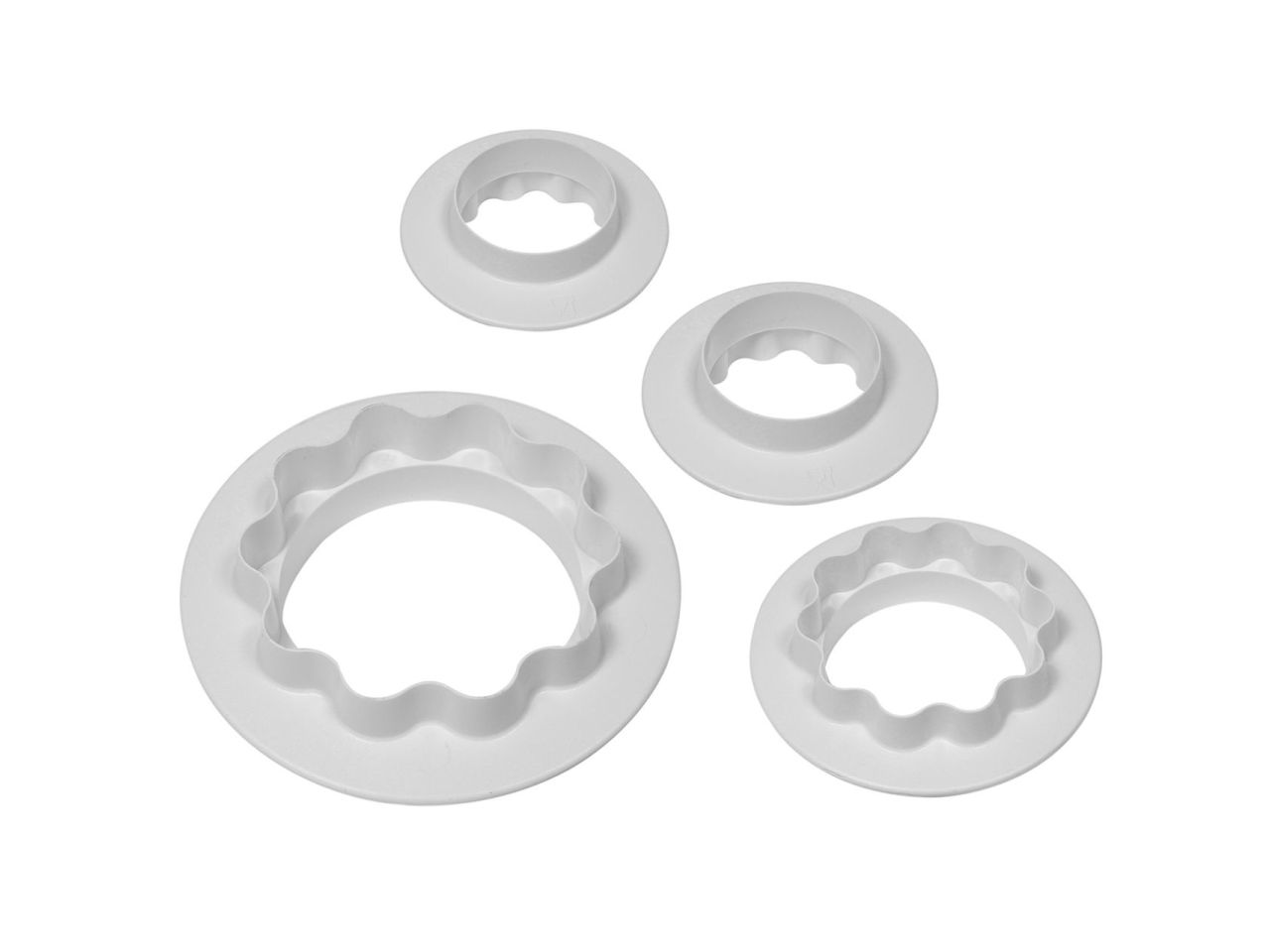 pme fondant ausstecher set rund gewellt 4er set