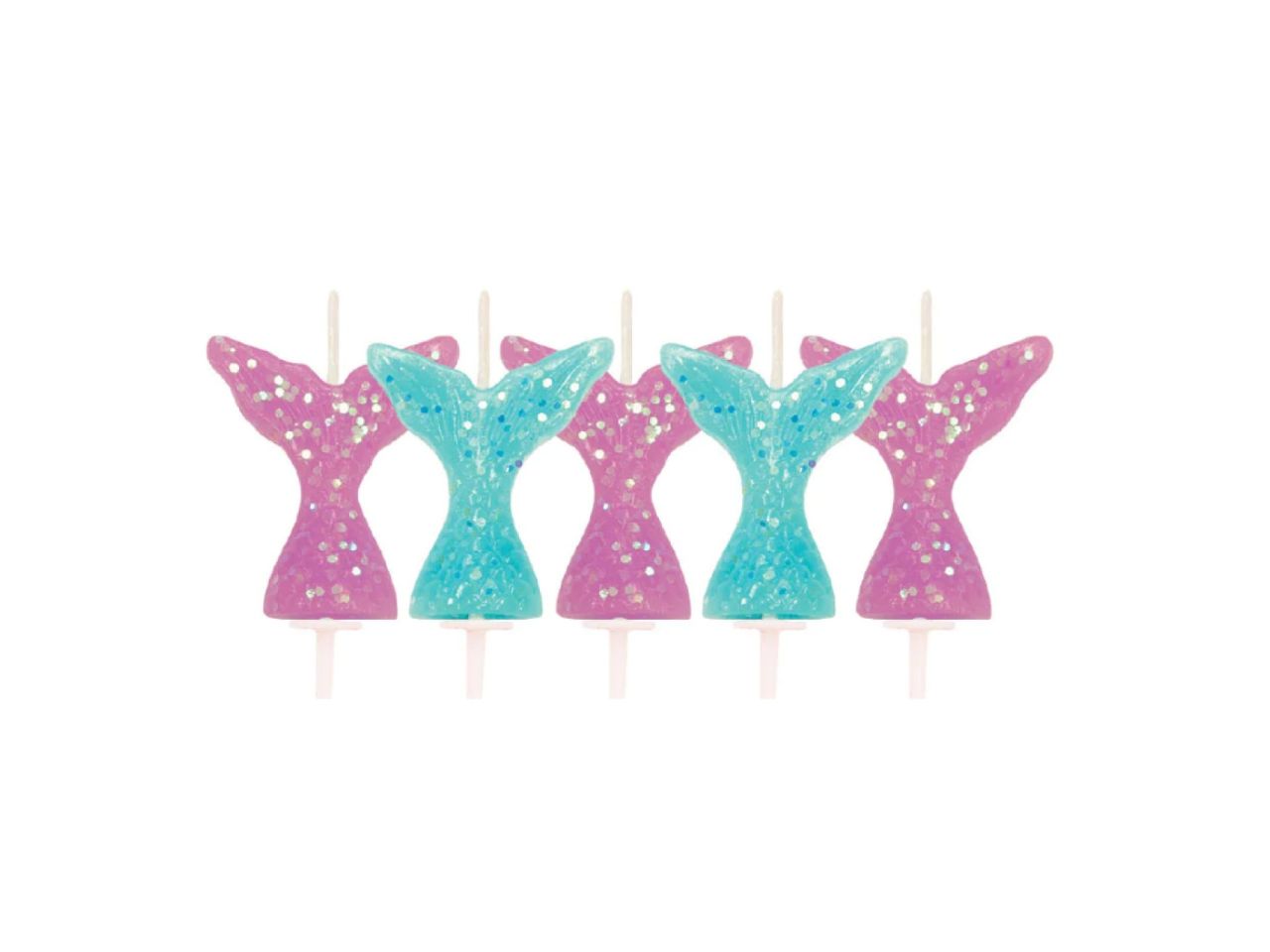birthday candles mermaid tails