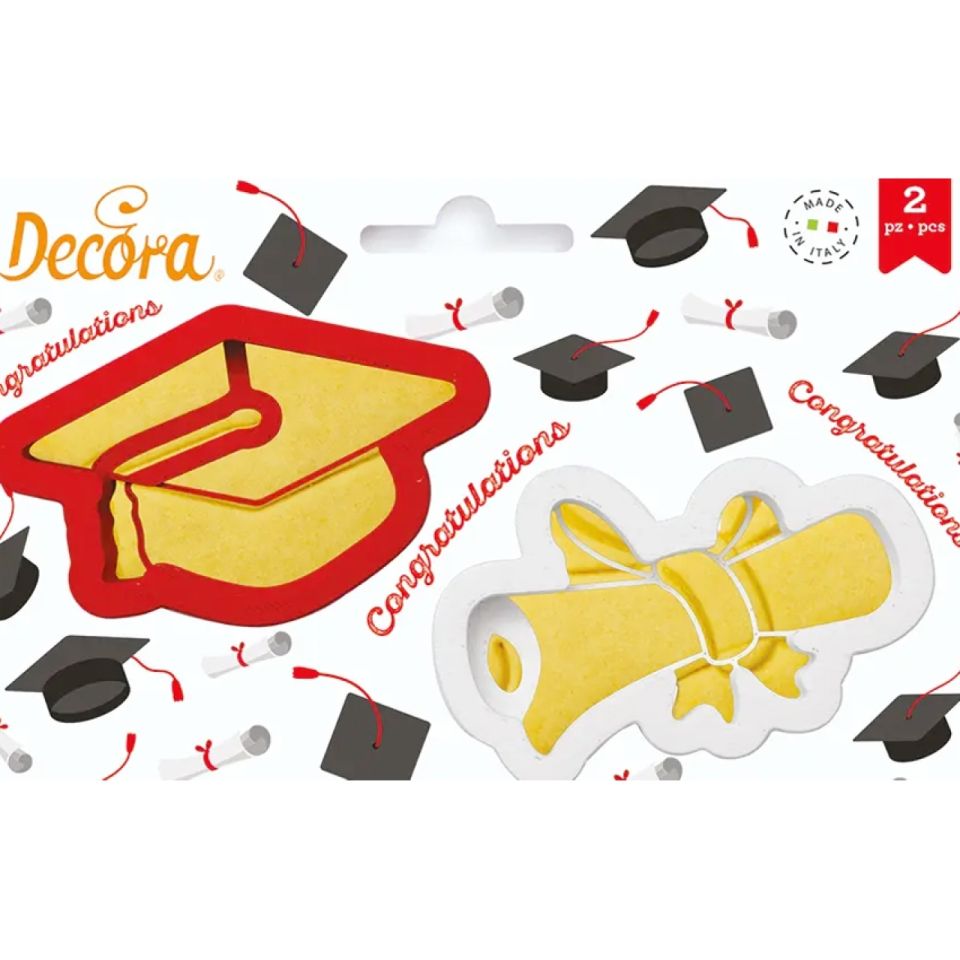 graduation celebration plastic cookie cutter