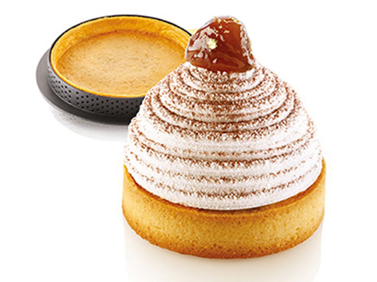 silikonform tarteform mont blanc