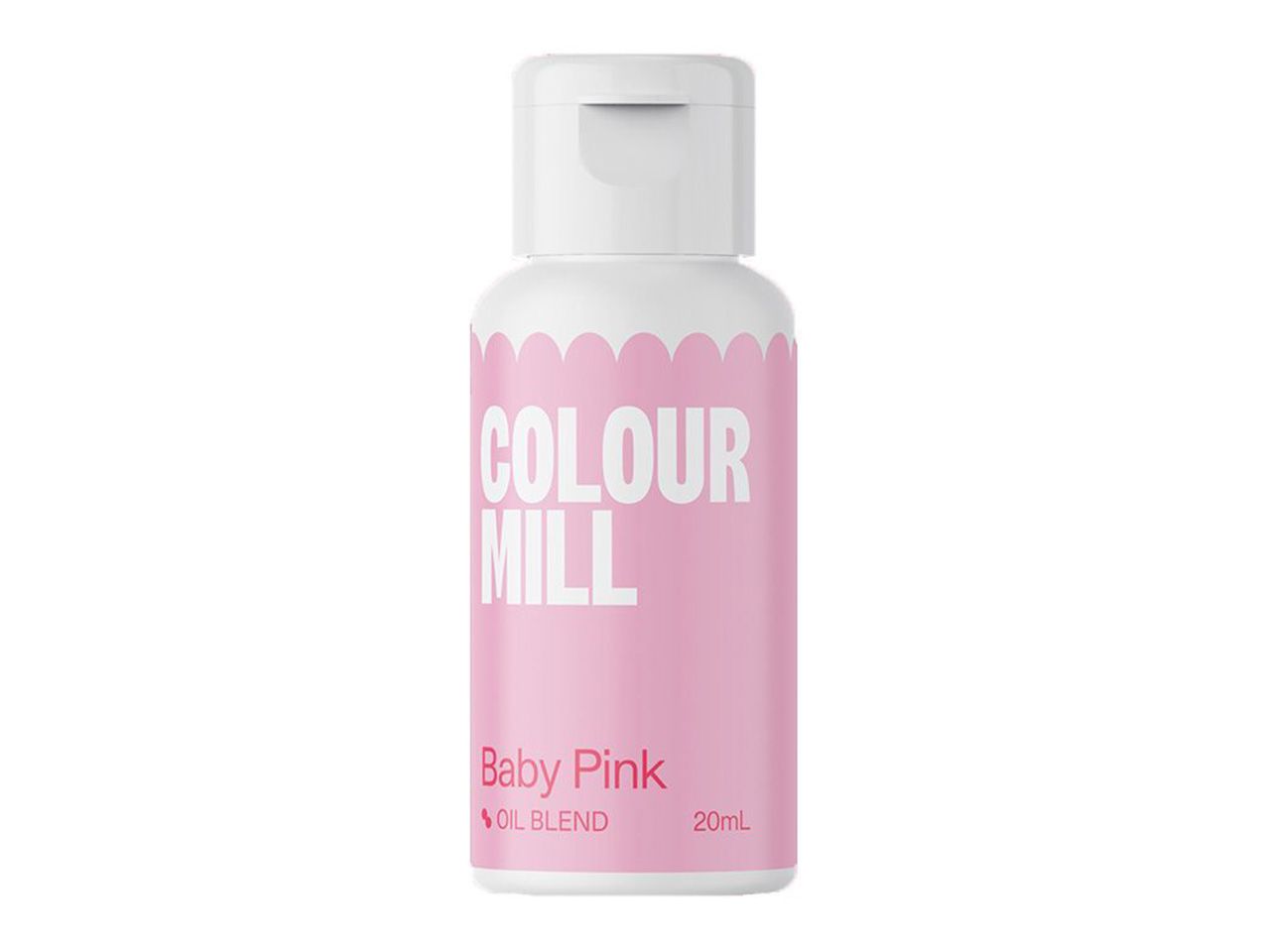 food colour oil soluble baby pink 20ml