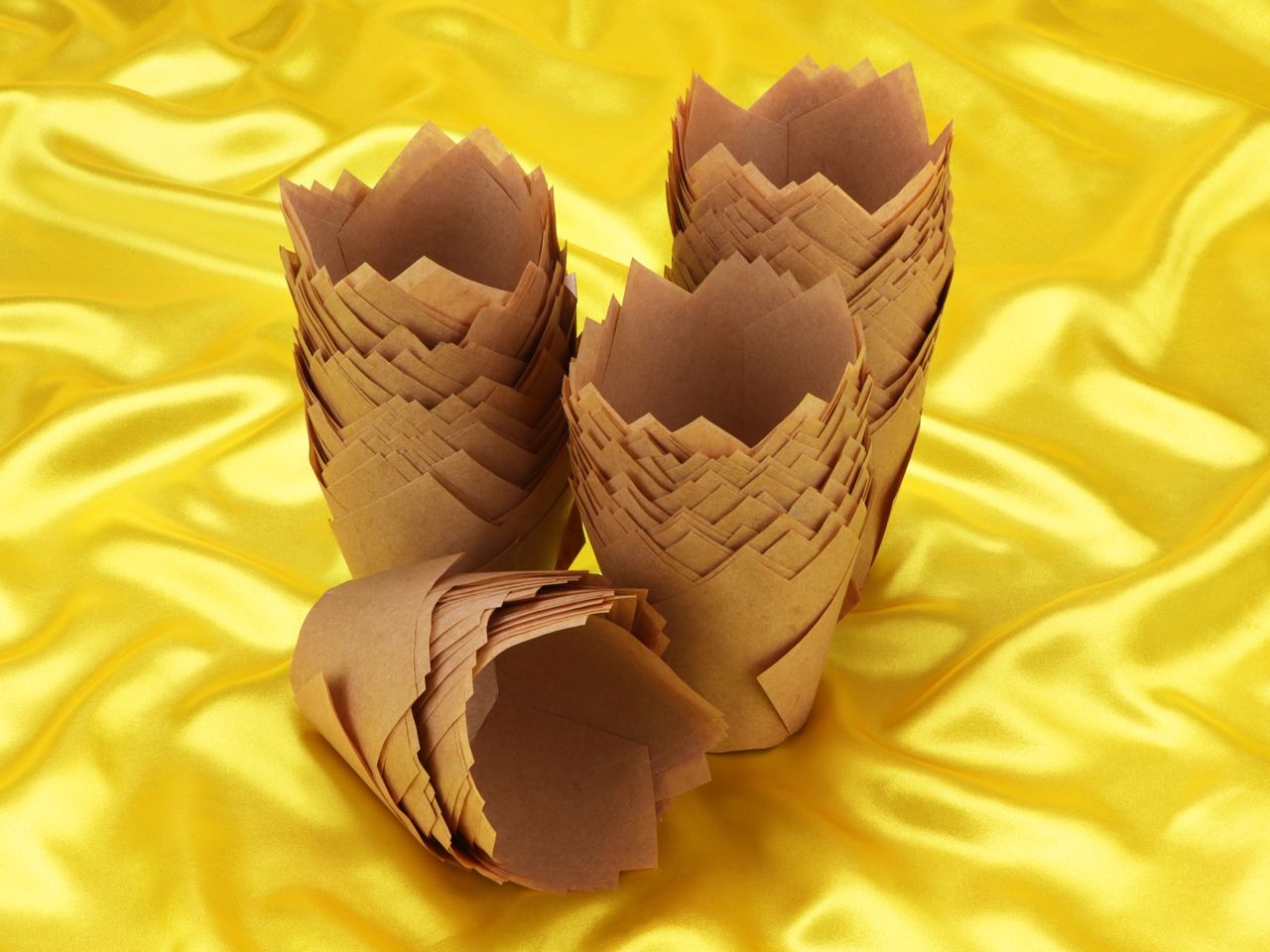 cupcake tulips 5cm kraft 200 pieces