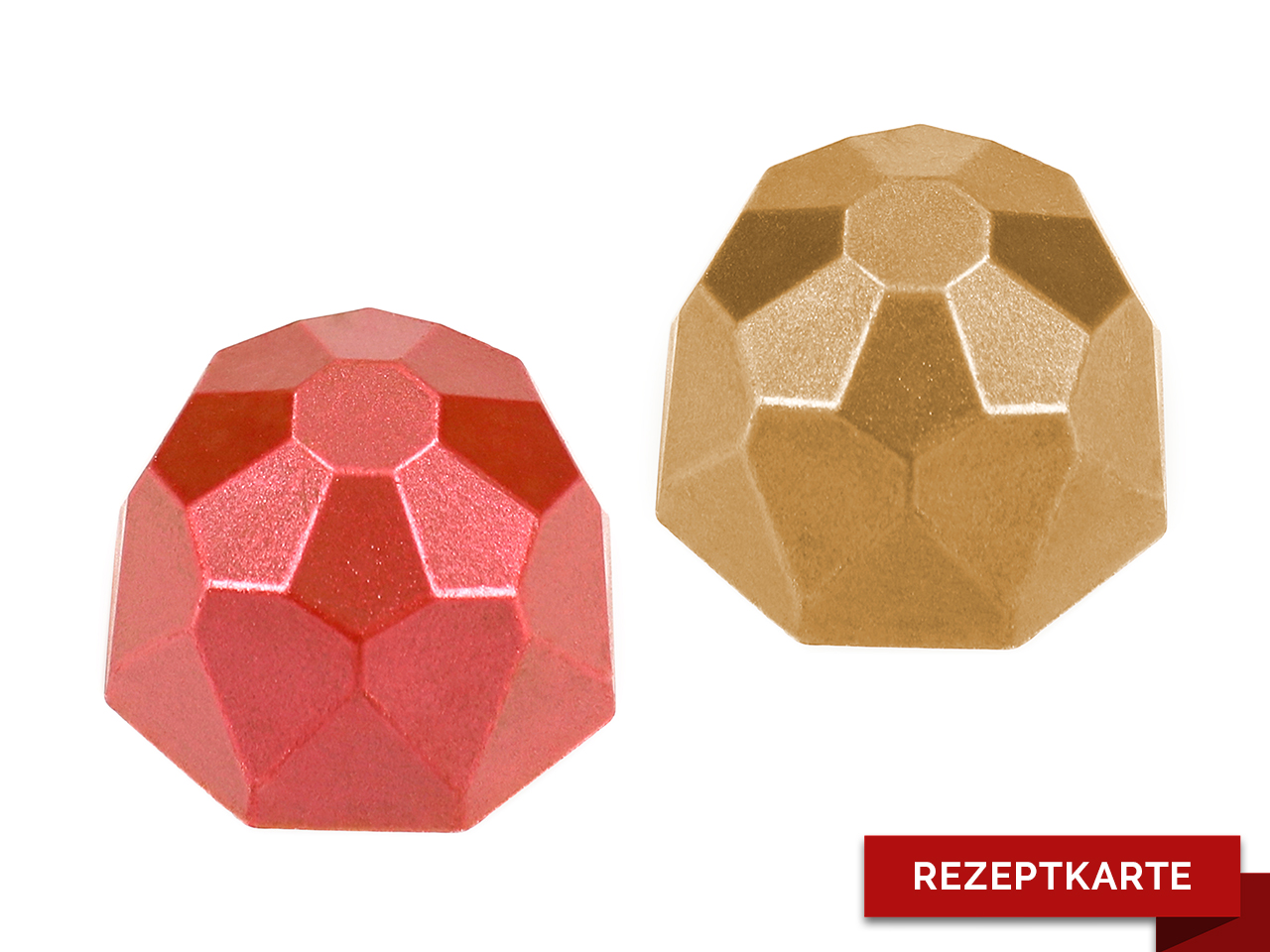 diamant pralinen metallic shine edition rezeptkarte