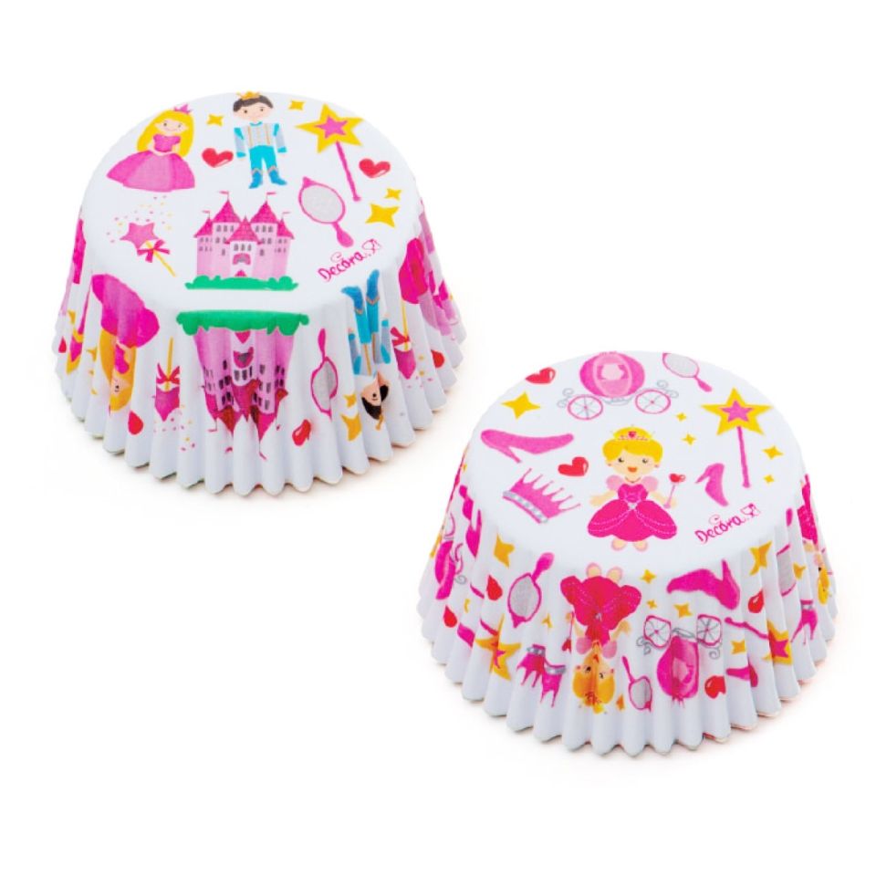 decora muffinfoermchen prinzessin 36 stk