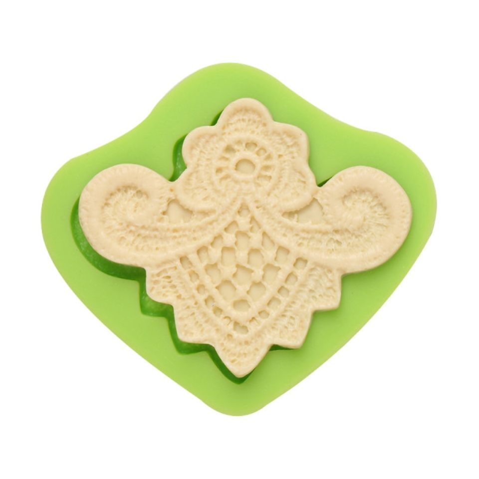 fondantform viola lace hochzeitstorte