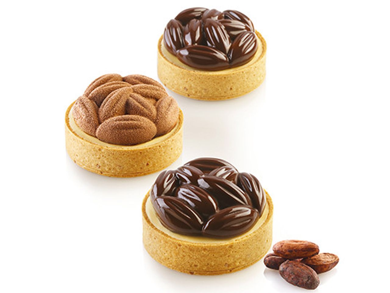 silikonform kit tarte ring cocoa 70mm