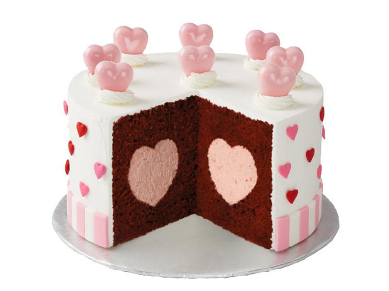 wilton herz heart cake pan set