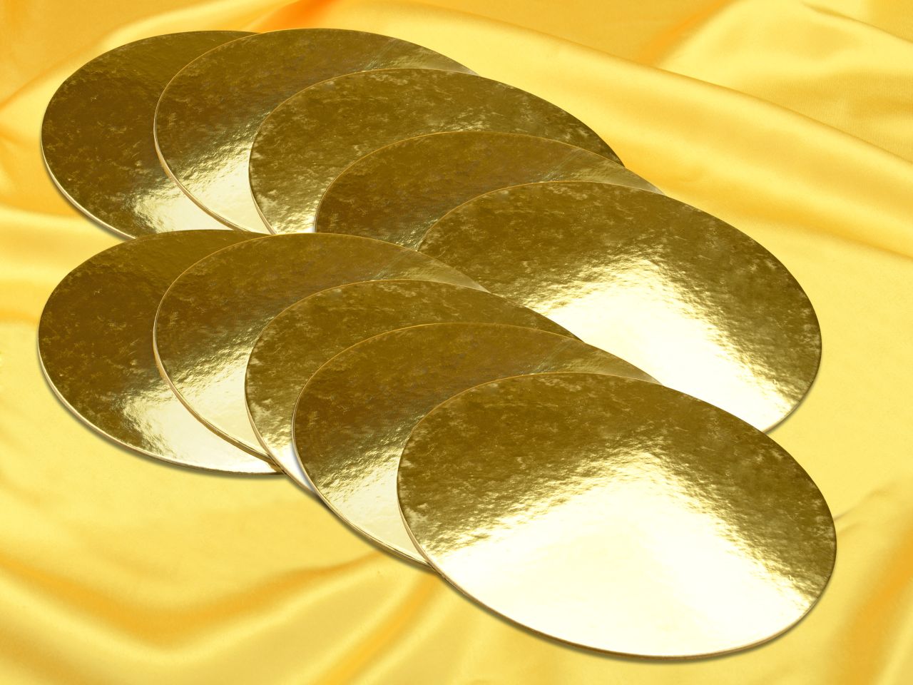 golden plate 15cm gold glaenzend 10 stueck