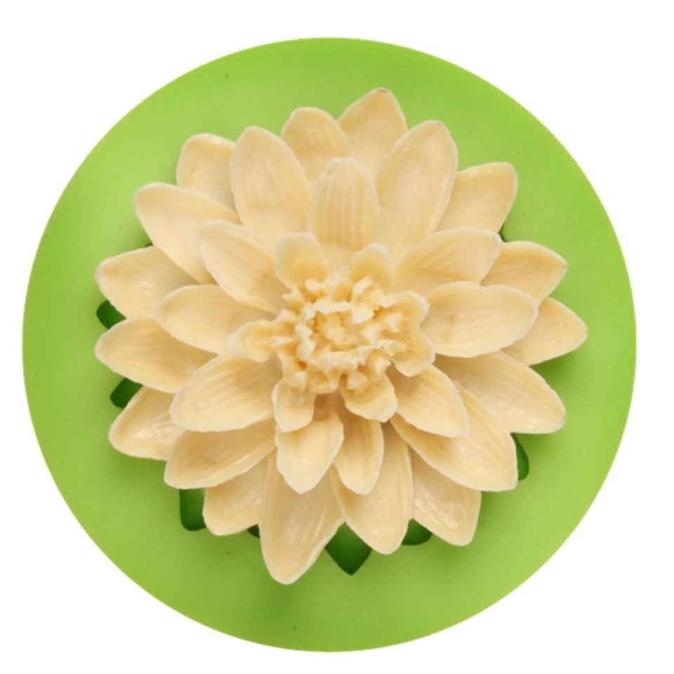 fondantform chrysanthemen