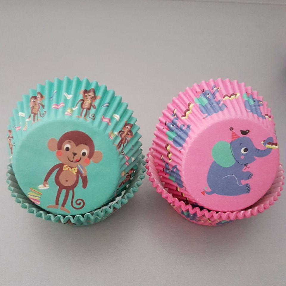magpie elephant muffin cases 48 pieces
