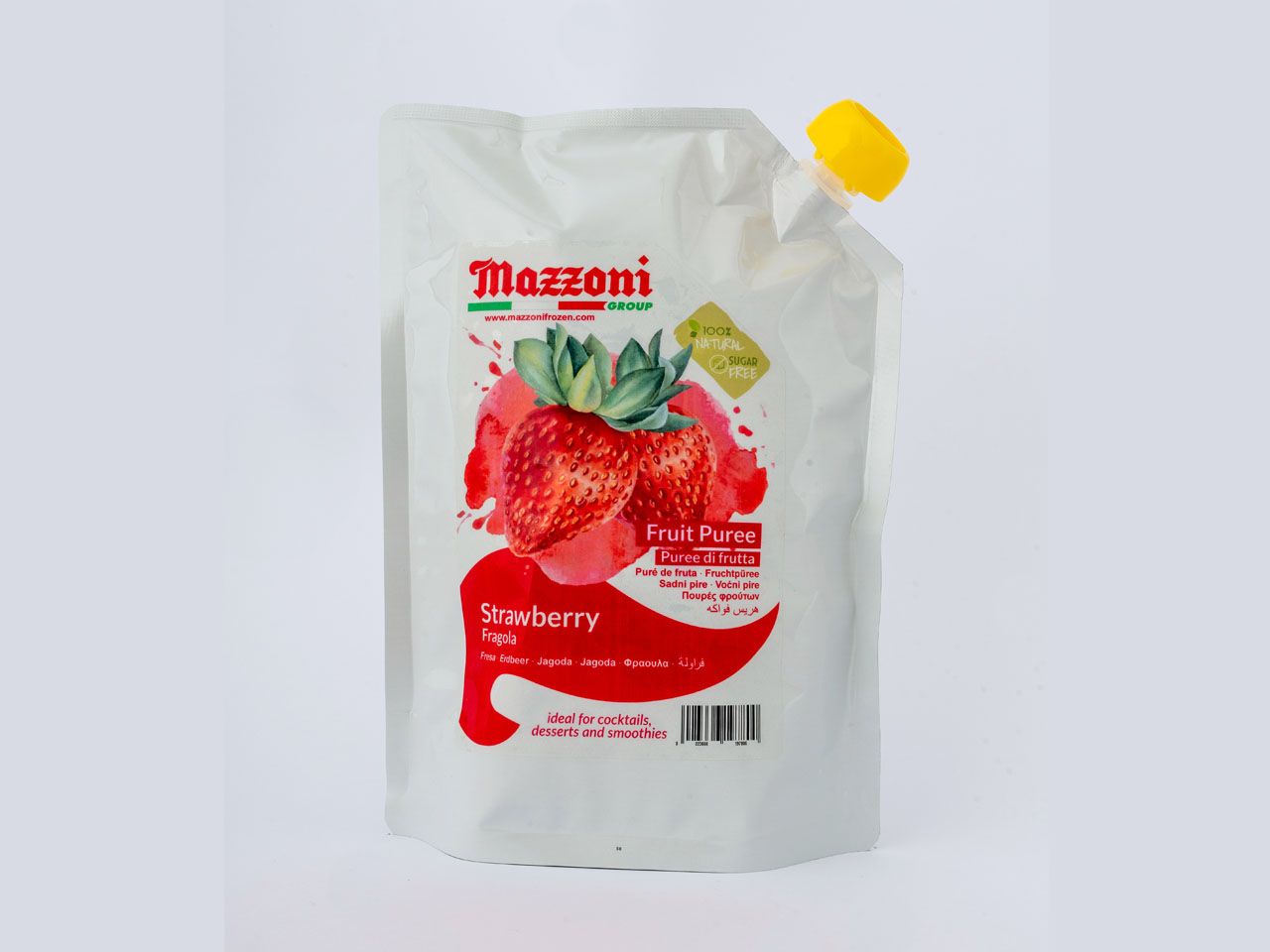 fruchtpueree erdbeer 1kg