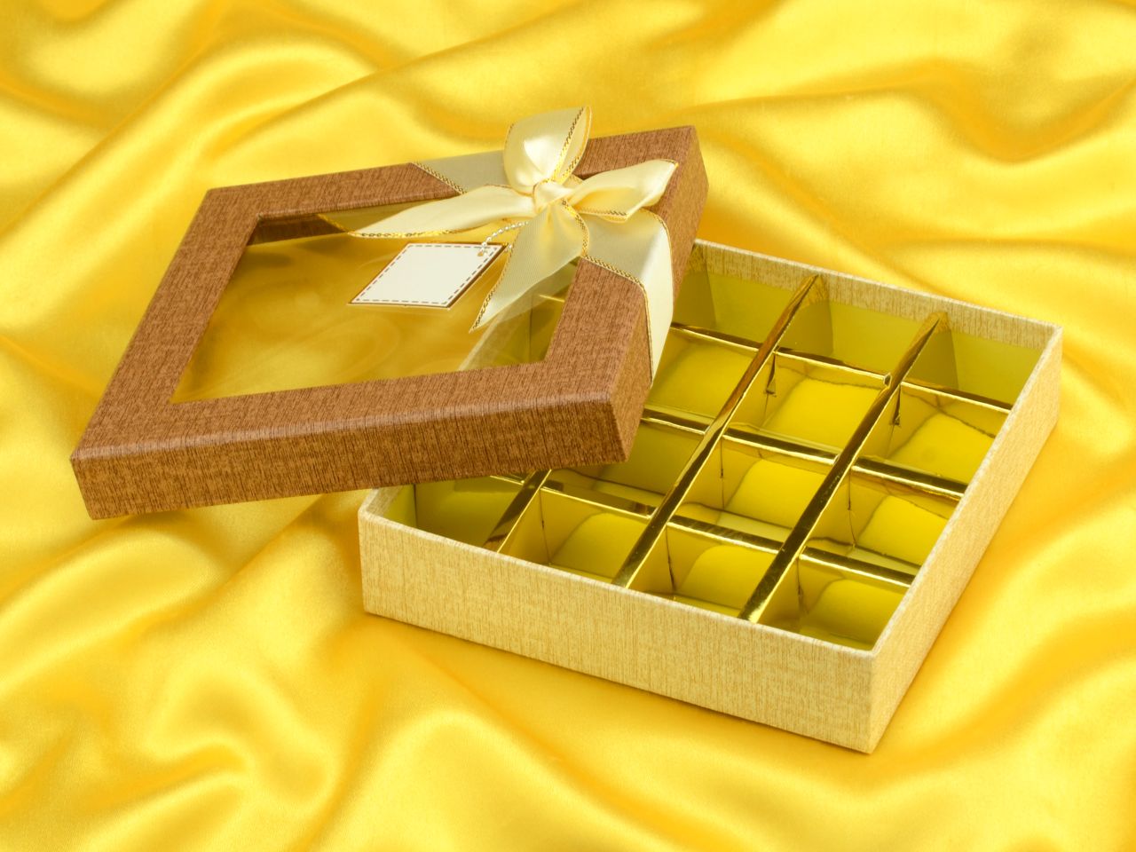 chocolate case treasure fuer 16 pralinen