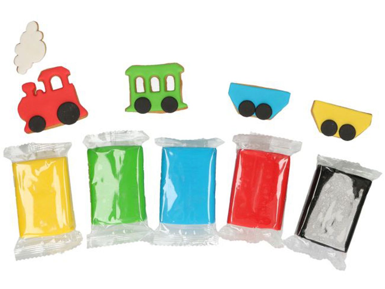 funcakes rollfondant multipack hauptfarben 5x100g