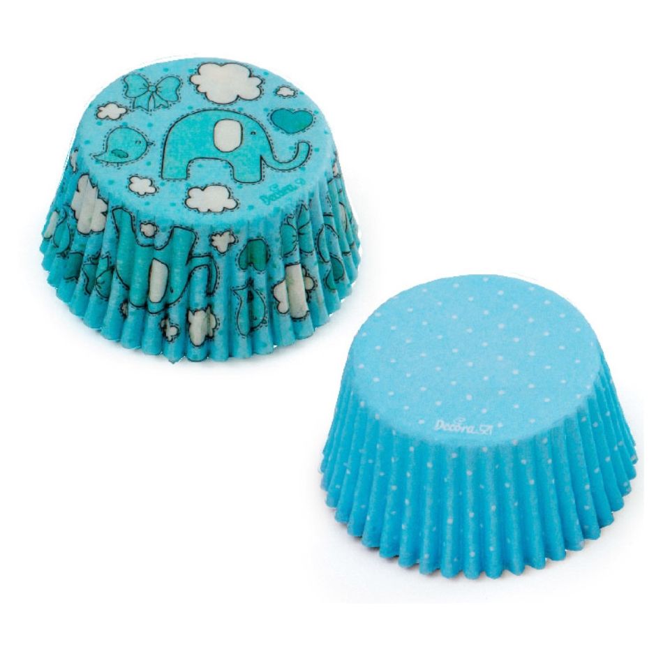 muffinfoermchen babyparty blau
