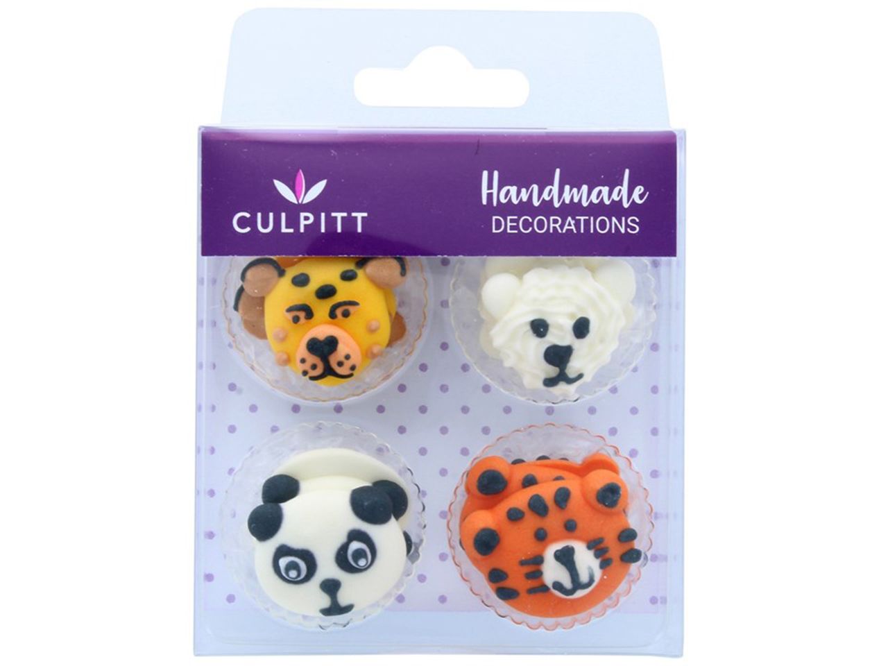sugar decoration animals 25mm 12 pieces