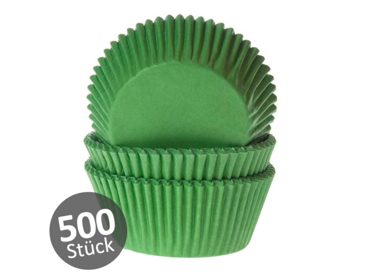 muffin cups green 500 pieces