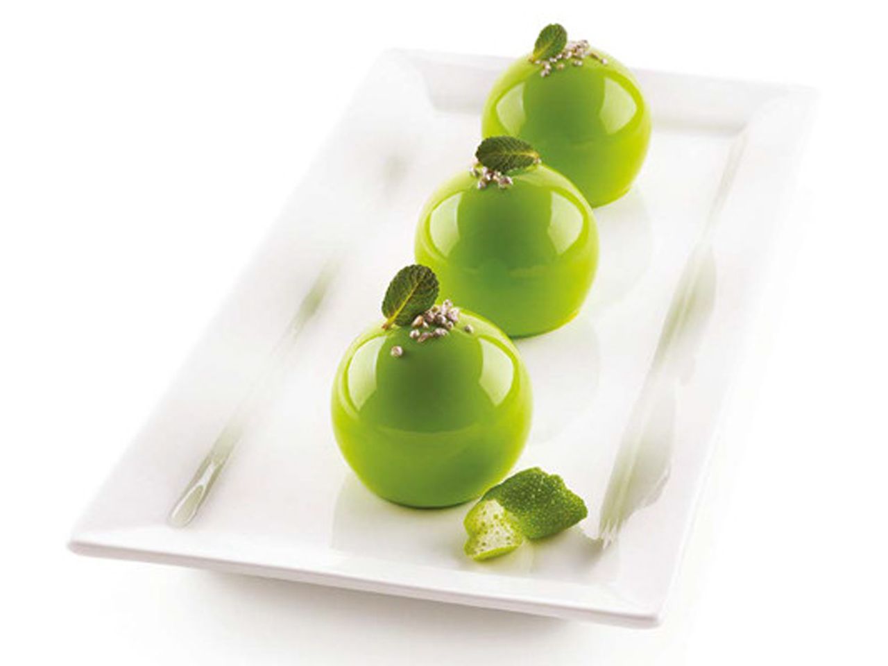 silicone mould dolce tartufo