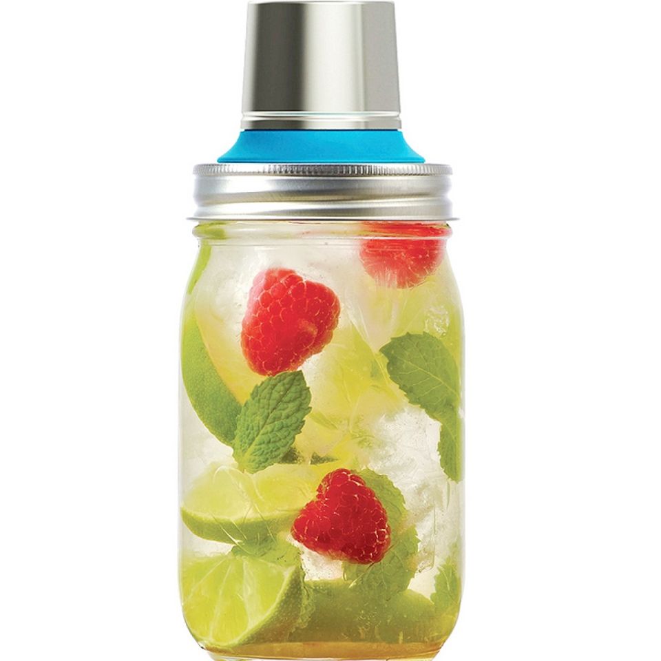 cocktail shaker fuer ball mason glas