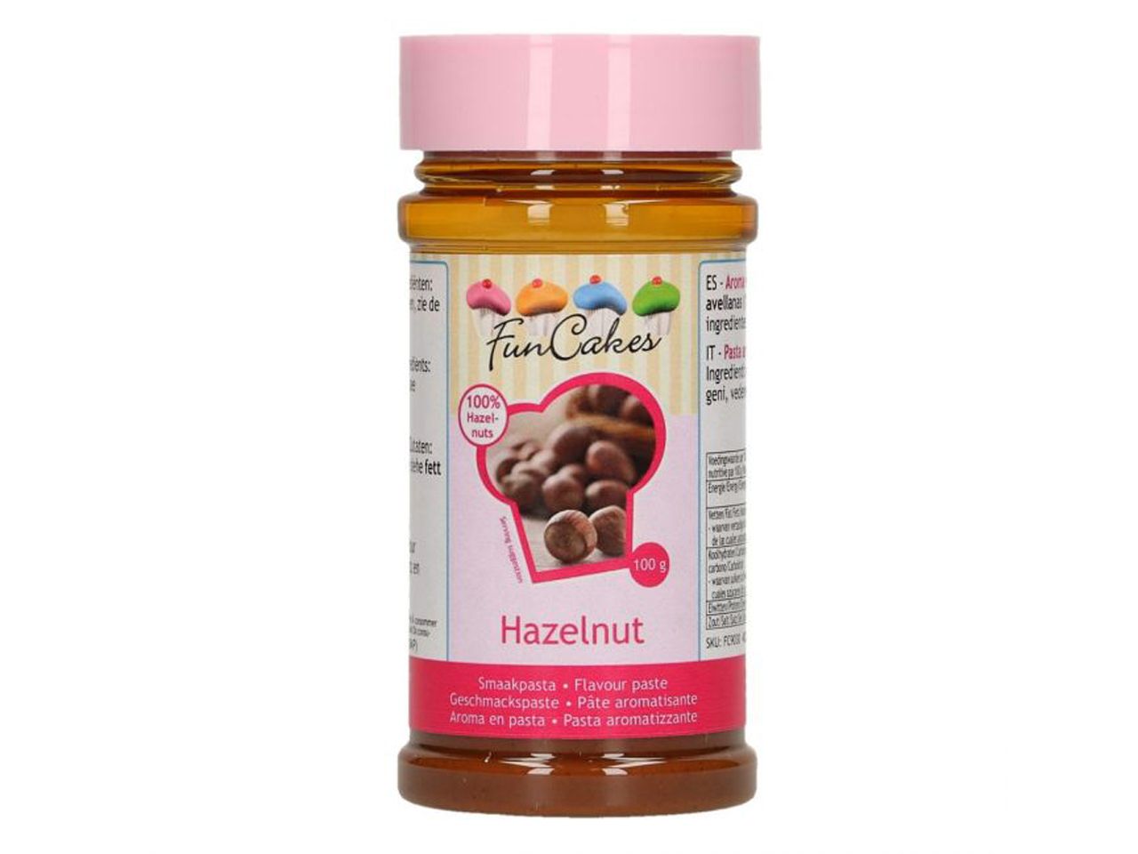 funcakes aromapaste haselnuss 100g